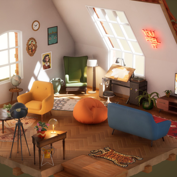 Игра Hozy для PC / ПК, активация в стим Steam для региона РФ / Россия цифровой ключ