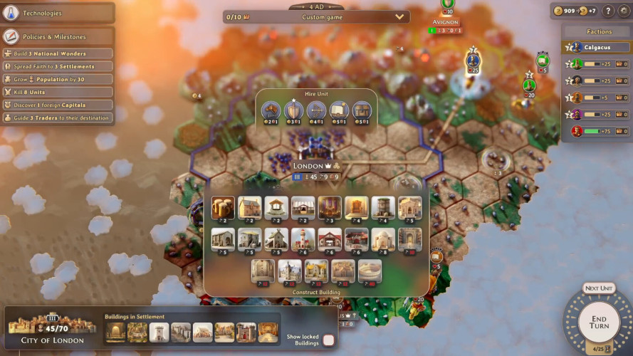 Yield! Fall of Rome, Steam Gift