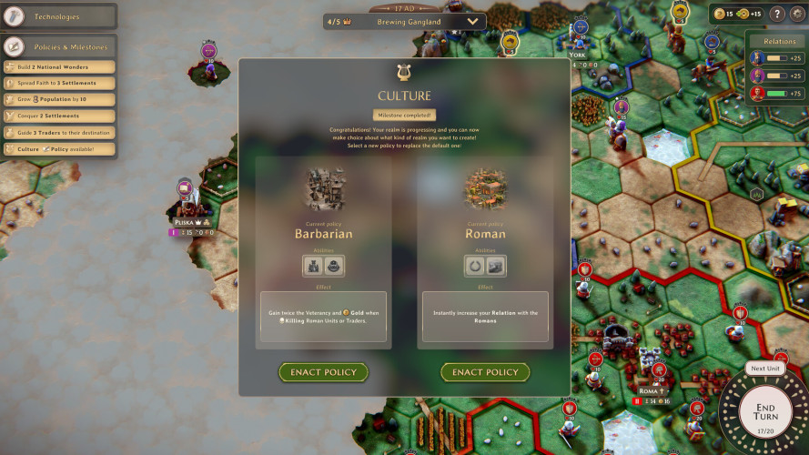 Yield! Fall of Rome, Steam Gift