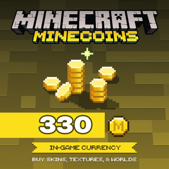 Пополнение Minecraft Minecoin 330 Coins / Монет, Мультиплатформа, Регион активации Глобал