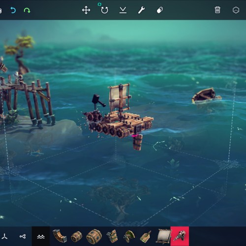DLC Дополнение Besiege: The Splintered Sea для PC / ПК, активация в стим Steam для региона РФ / Россия цифровой ключ