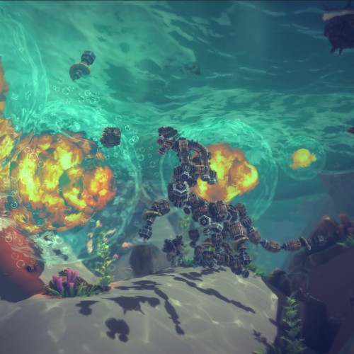 DLC Дополнение Besiege: The Splintered Sea для PC / ПК, активация в стим Steam для региона РФ / Россия цифровой ключ