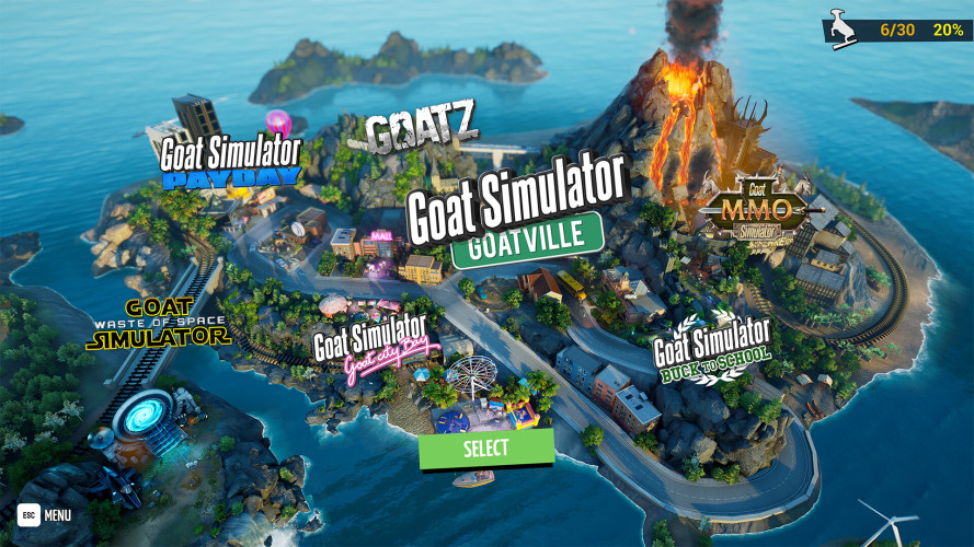 Goat Simulator: Remastered, Steam Gift