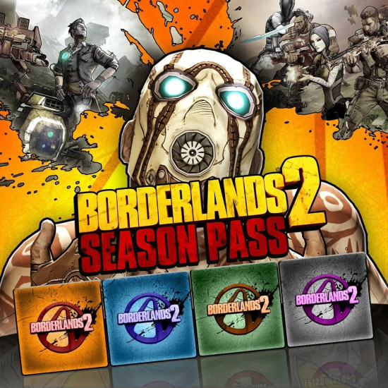 DLC Дополнение Borderlands 2 Season Pass PC / ПК, активация в стим Steam для региона РФ / Россия цифровой ключ