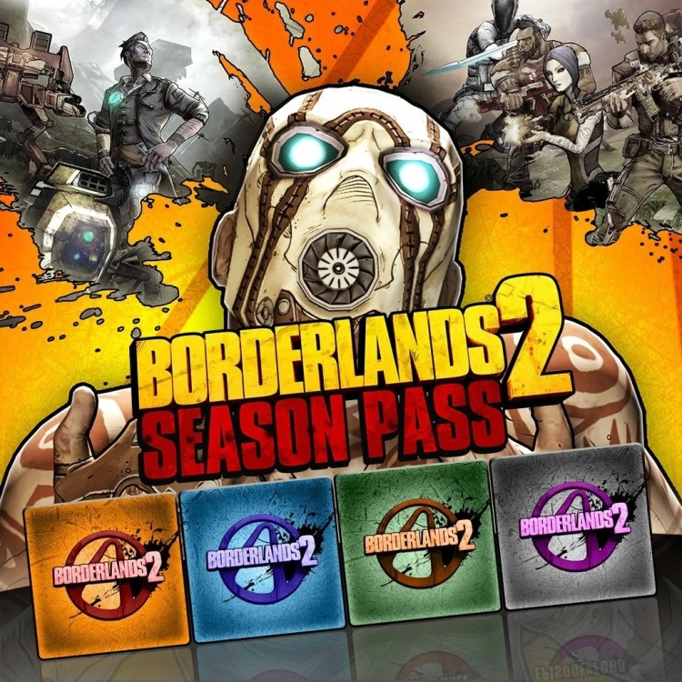 DLC Дополнение Borderlands 2 Season Pass PC / ПК, активация в стим Steam для региона РФ / Россия цифровой ключ