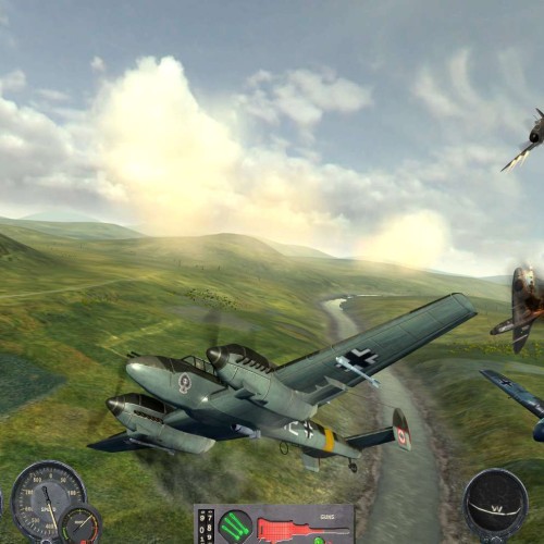 Игра Combat Wings: Battle of Britain PC / ПК, активация в стим Steam для региона РФ / Россия цифровой ключ