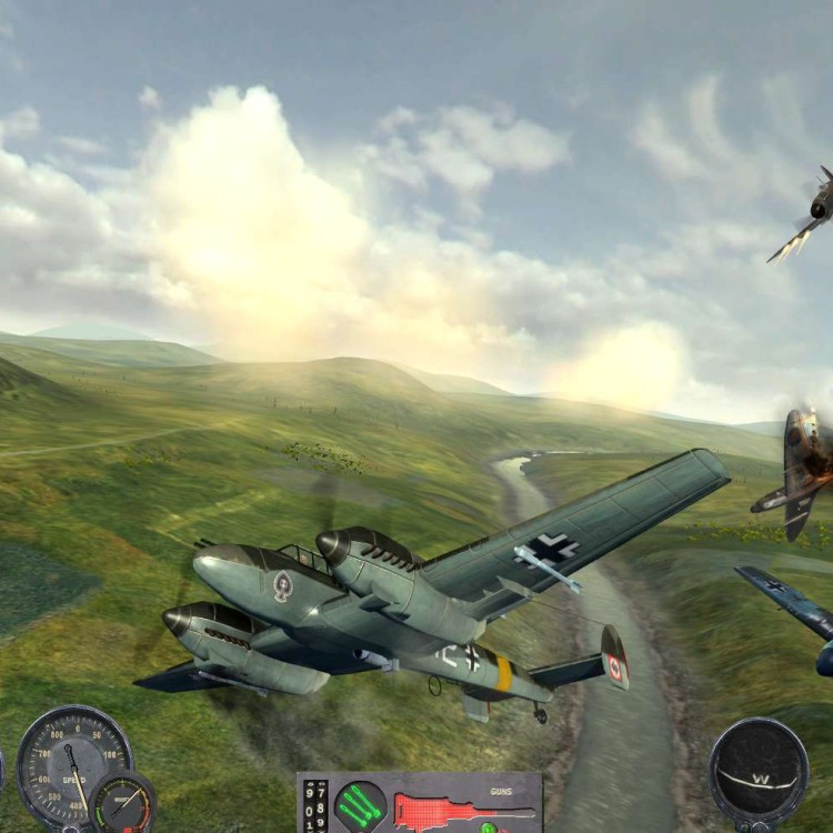 Игра Combat Wings: Battle of Britain PC / ПК, активация в стим Steam для региона РФ / Россия цифровой ключ