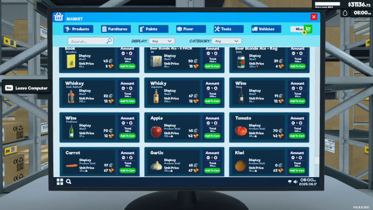 Supermarket Simulator, Steam Gift