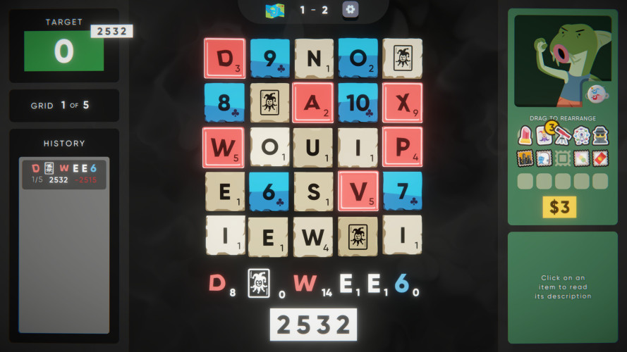 Cursed Words: The Word Game That Isn't, Steam Gift