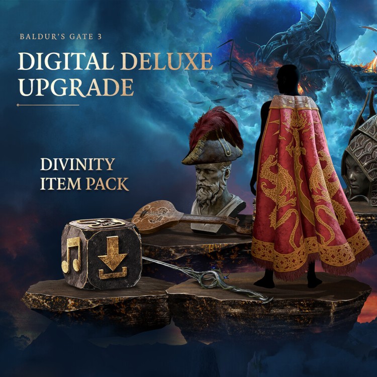 DLC Дополнение Baldur's Gate 3 - Digital Deluxe Edition DLC PC, Steam Gift регион Россия, РФ