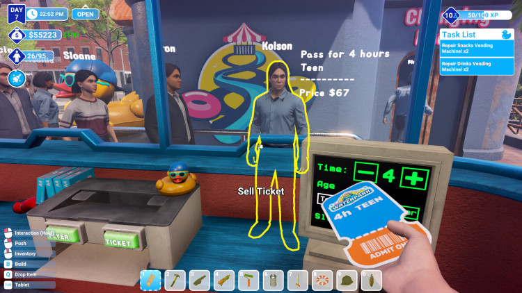 Waterpark Simulator, Steam Gift