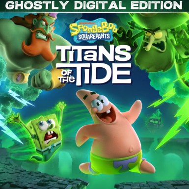 Игра SpongeBob SquarePants: Titans of the Tide - Ghostly Digital Edition PlayStation 4 и PlayStation 5