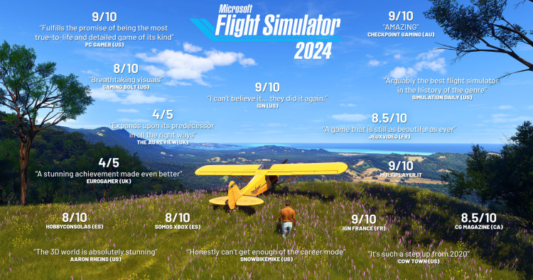 Microsoft Flight Simulator 2024 - Deluxe Edition, Steam Gift