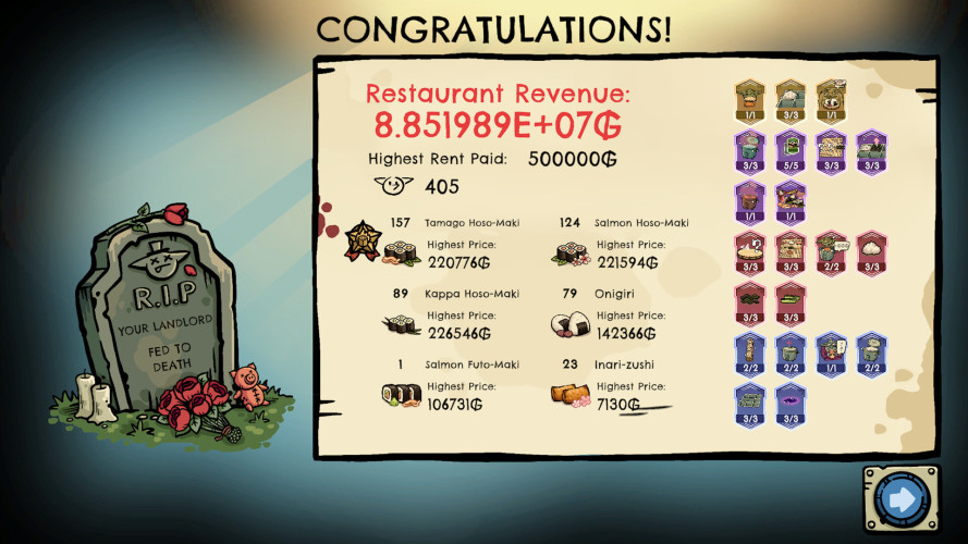 Goblin Sushi, Steam Gift