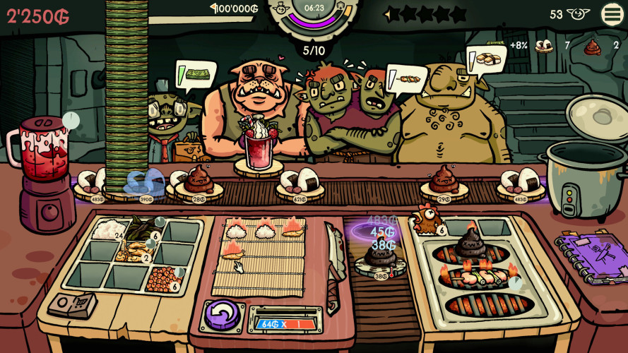 Goblin Sushi, Steam Gift