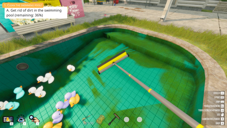 Pool Cleaning Simulator - Dirtiest game of the Summer, Steam Gift