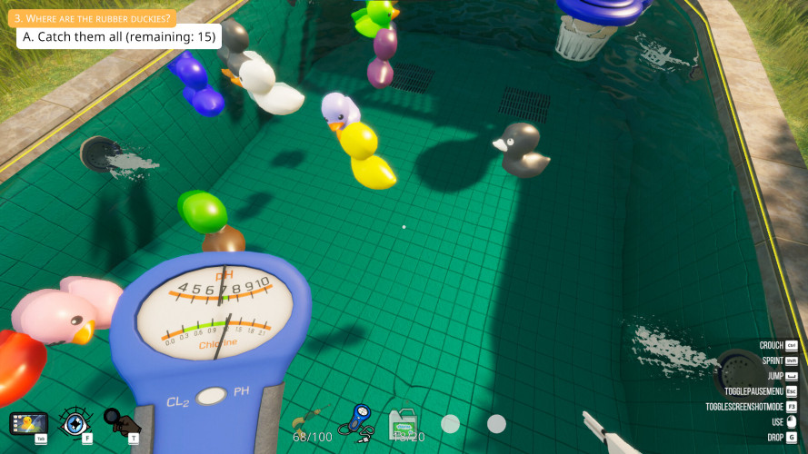 Pool Cleaning Simulator - Dirtiest game of the Summer, Steam Gift