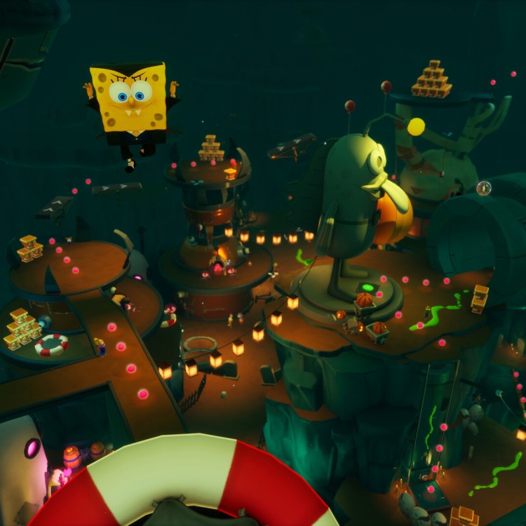 Игра SpongeBob SquarePants: The Cosmic Shake для PC / ПК, активация в стим Steam для региона РФ / Россия цифровой ключ