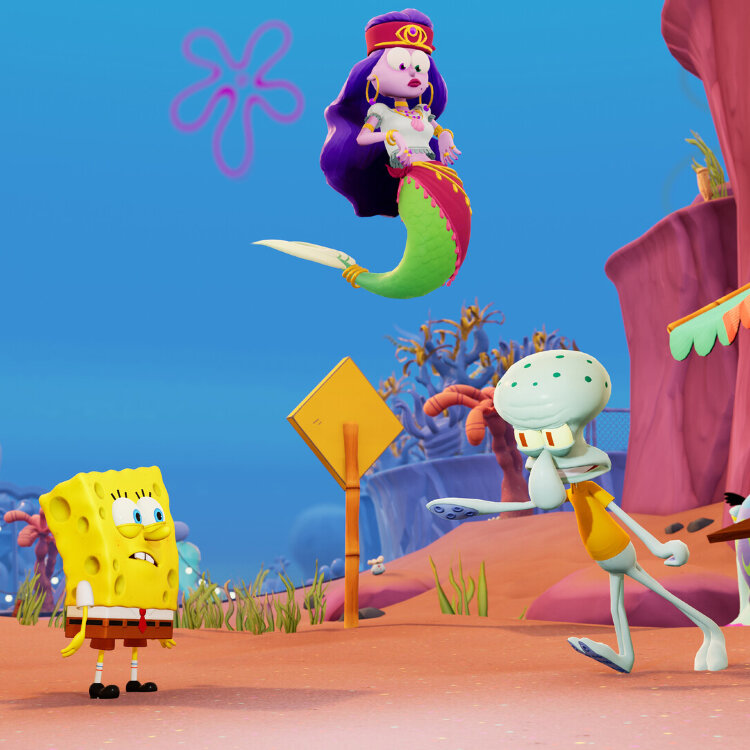 Игра SpongeBob SquarePants: The Cosmic Shake для PC / ПК, активация в стим Steam для региона РФ / Россия цифровой ключ