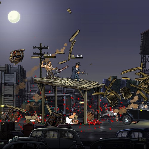 Игра GUNS, GORE AND CANNOLI 2 для PC / ПК, активация в стим Steam для региона РФ / Россия цифровой ключ