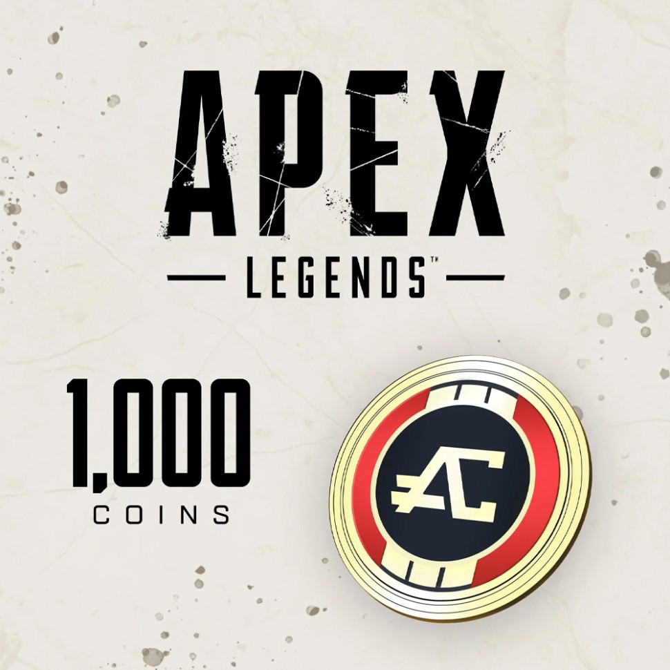 

Пополнение APEX LEGENDS 1000 COINS, Steam и EA APP, GLOBAL, монеты Апекс коинс для РФ (Россия)