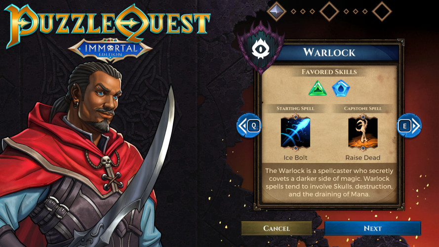 Puzzle Quest: Immortal Edition, Steam Gift