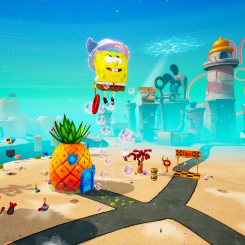 Игра SpongeBob SquarePants: Battle for Bikini Bottom - Rehydrated для PC / ПК, активация в стим Steam для региона РФ / Россия цифровой ключ