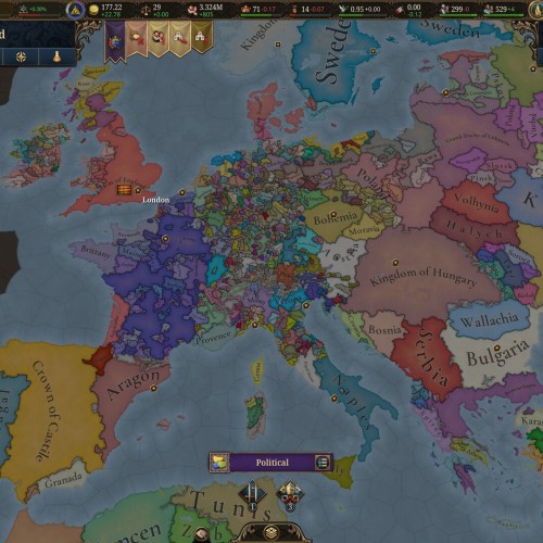 Игра EUROPA UNIVERSALIS V для PC / ПК, активация в стим Steam для региона РФ / Россия цифровой ключ