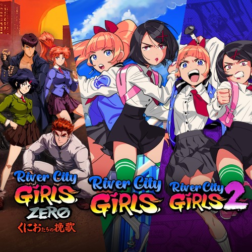 Игра River City Girls 1, 2, And Zero Bundle для PC / ПК, активация в стим Steam для региона РФ / Россия цифровой ключ