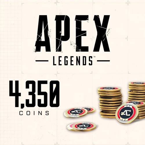 Пополнение APEX LEGENDS 4350 COINS, Steam и EA APP, GLOBAL, монеты Апекс коинс для РФ (Россия)