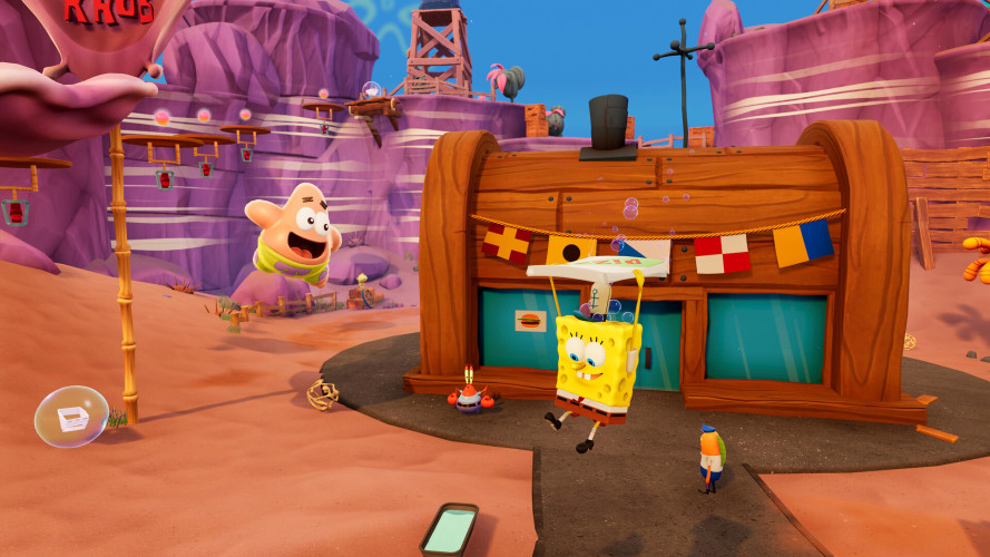SpongeBob SquarePants: The Cosmic Shake, Steam Gift