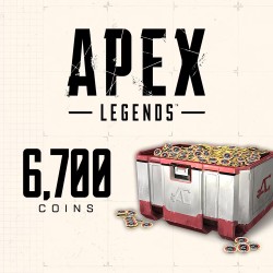 Пополнение APEX LEGENDS 6700 COINS, Steam и EA APP, GLOBAL, монеты Апекс коинс для РФ (Россия)