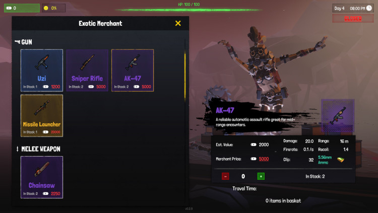 The Walking Trade, Steam Gift