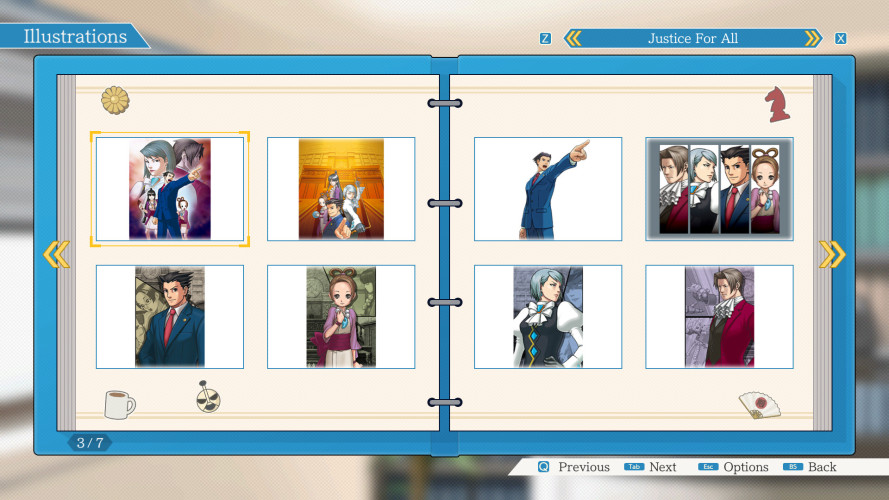 Phoenix Wright: Ace Attorney Trilogy, Steam Gift